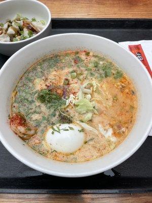 Shrimp ramen