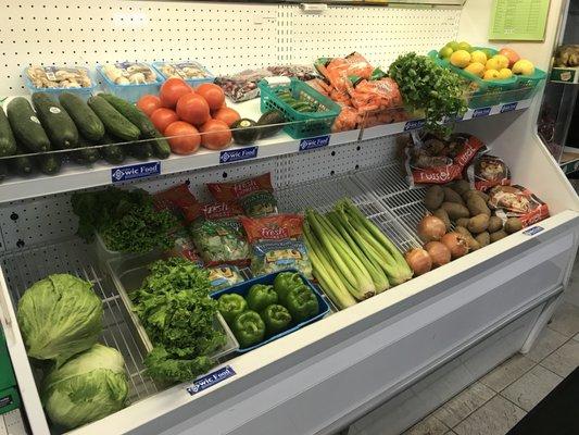 Our produce section is small but mighty!