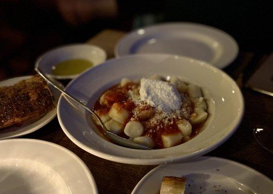 House Made Gnocchi Marinara And Fresh Ricotta. Winner.