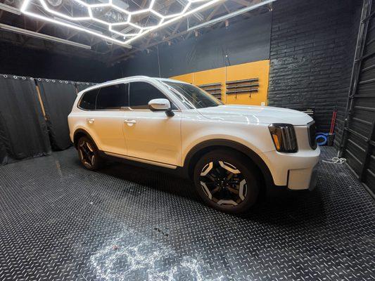 Kia Telluride
10% front 2 windows
5% rear windows