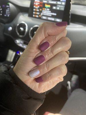 Beautiful matte nail's