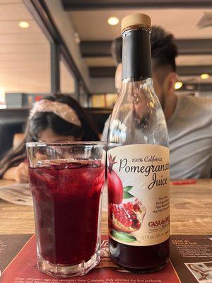 100% California Pomegranate Juice