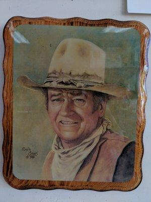 Part of John Wayne Wall