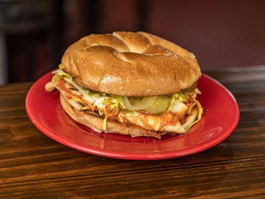 Our chicken sandwich!