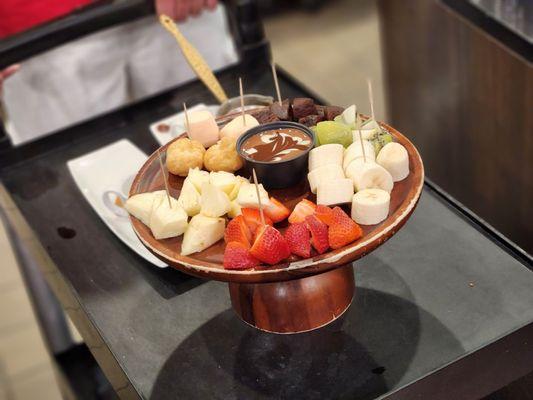 Fruits & Chocolate Dip