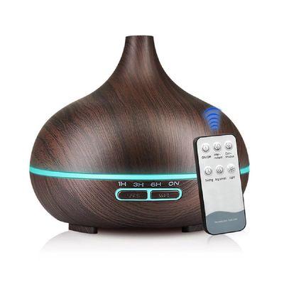 Aroma Diffuser with LED color options, 550 ml capacity, Timer set 1-3 hours.