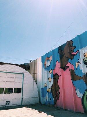 Cool murals everywhere