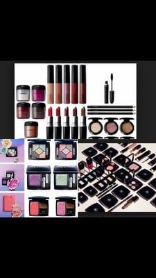 Make up with Chanel, Dior, Mac