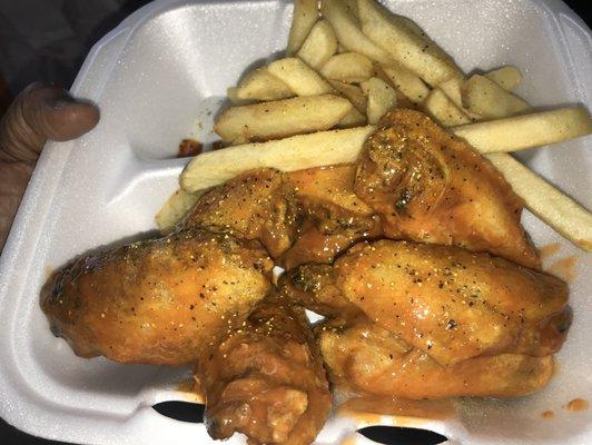 Hot Wings & Fries!