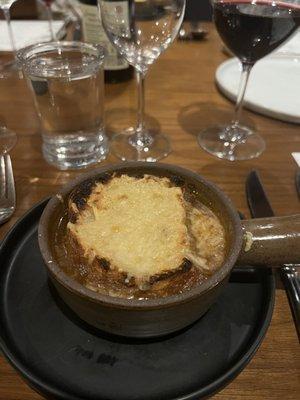 Supper club French onion soup