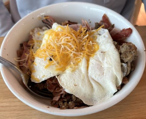 The Meats Breakfast Bowl