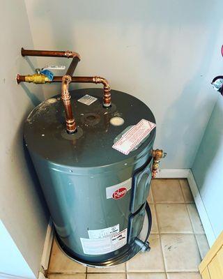 New water heater