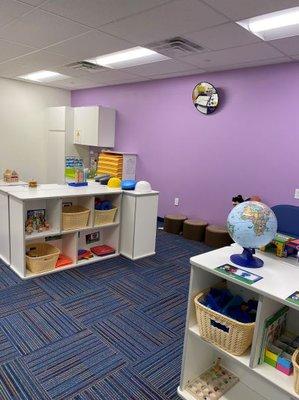 Preschool classroom for 4 year old children