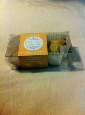 2 pack baklava