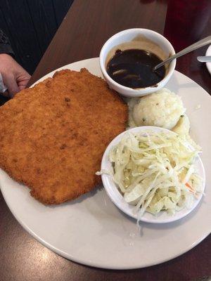 Schnitzel plate