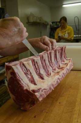 Bone In Rib Roast