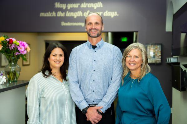 The Team at Vitality Chiropractic, your Highlands Ranch Chiropractor