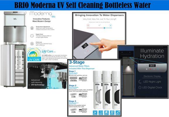 Includes 3 filters - replace every 6-9 months
***Overall Best Bottleless Water Cooler in 2022 (reviewed by BrizFeel)