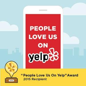 2015 Yelp Award