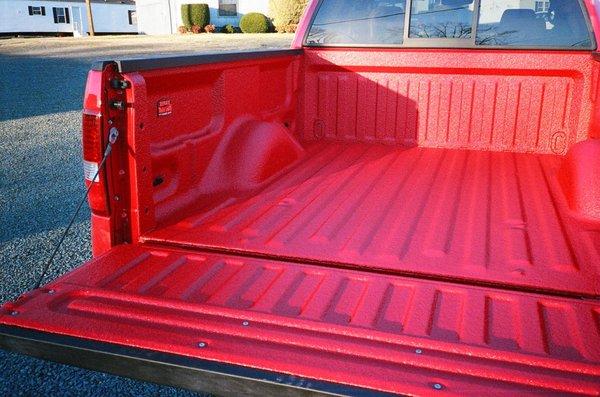 Red Reflex Spray-On Bed Liner.