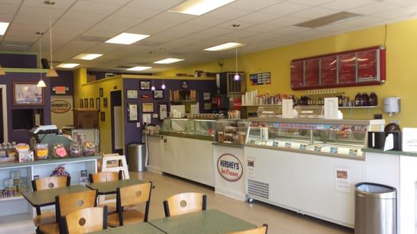 An indoor view of their establishment.