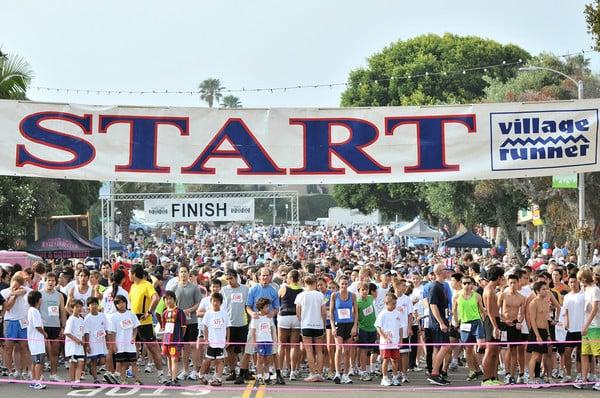 4th of July 5K starting line