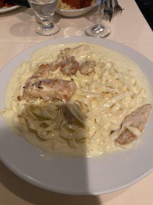 Alfredo with chicken