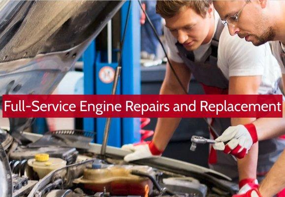 Full Service Engine Work