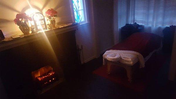 Couples Room with Fireplace