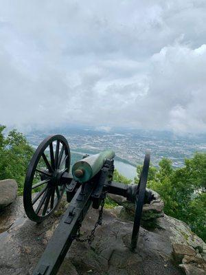 Cannon view of Chattanooga.