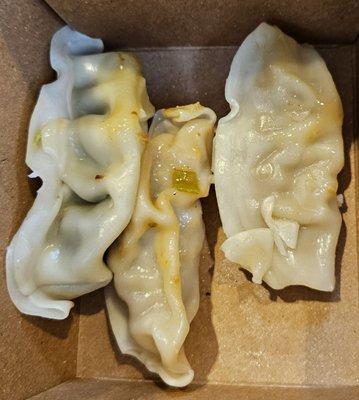 (2) Chicken & (1) Veggie Dumpling