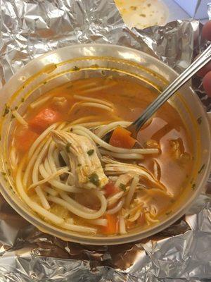 Chicken noodle soup