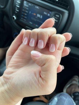 Ombré Dip manicure