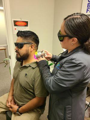 Cold laser therapy is effective at reducing pain, reducing inflammation, and supports tissue healing.