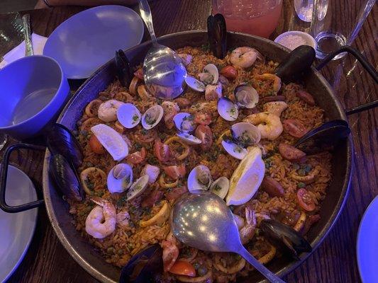 Paella mixta