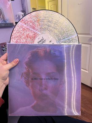 Another amazing find that I stumbled upon one day in this store; Manic (Deluxe Glitter Disc) by Halsey; IT CAME WITH A SIGNED JACKET TOO!!!