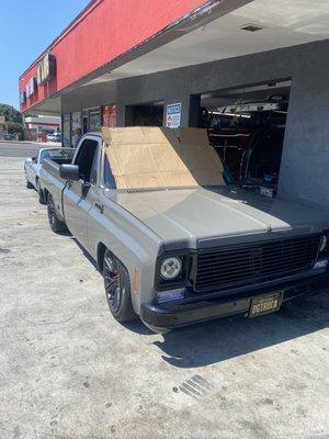 1974 C10 extremely hot