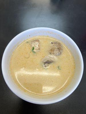 Spicy Chicken or Tofu Coconut Soup