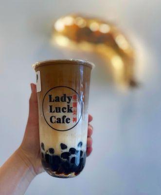 Iced Boba Latte