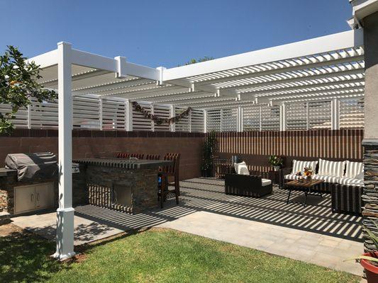 Louvered Patio Cover