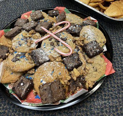 Dessert platter