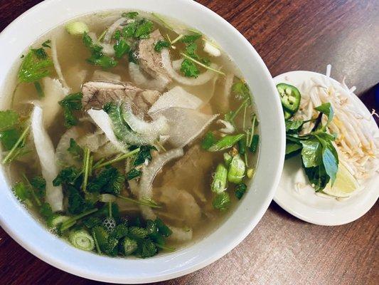 Combination beef pho