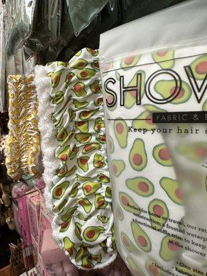 Avocado shower cap...Yes please!