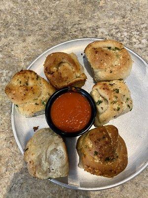 garlic knots appetizer