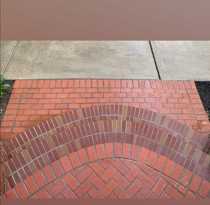 2 different types of brick with 3 different designs.