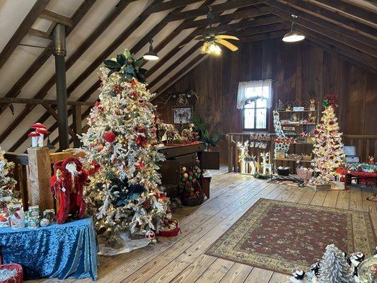 The loft where they keep the cute decorations