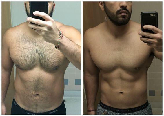 From 215 to 190 lbs in 12 months thanks Real Results Fitness!!!