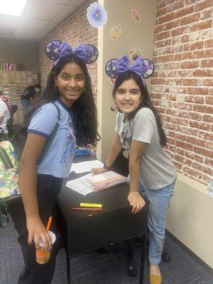 Disney days at kumon