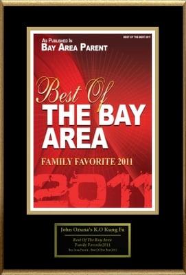 "Family Favorite" from Bay Area Parent Magazine