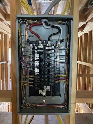 100 amp sub panel